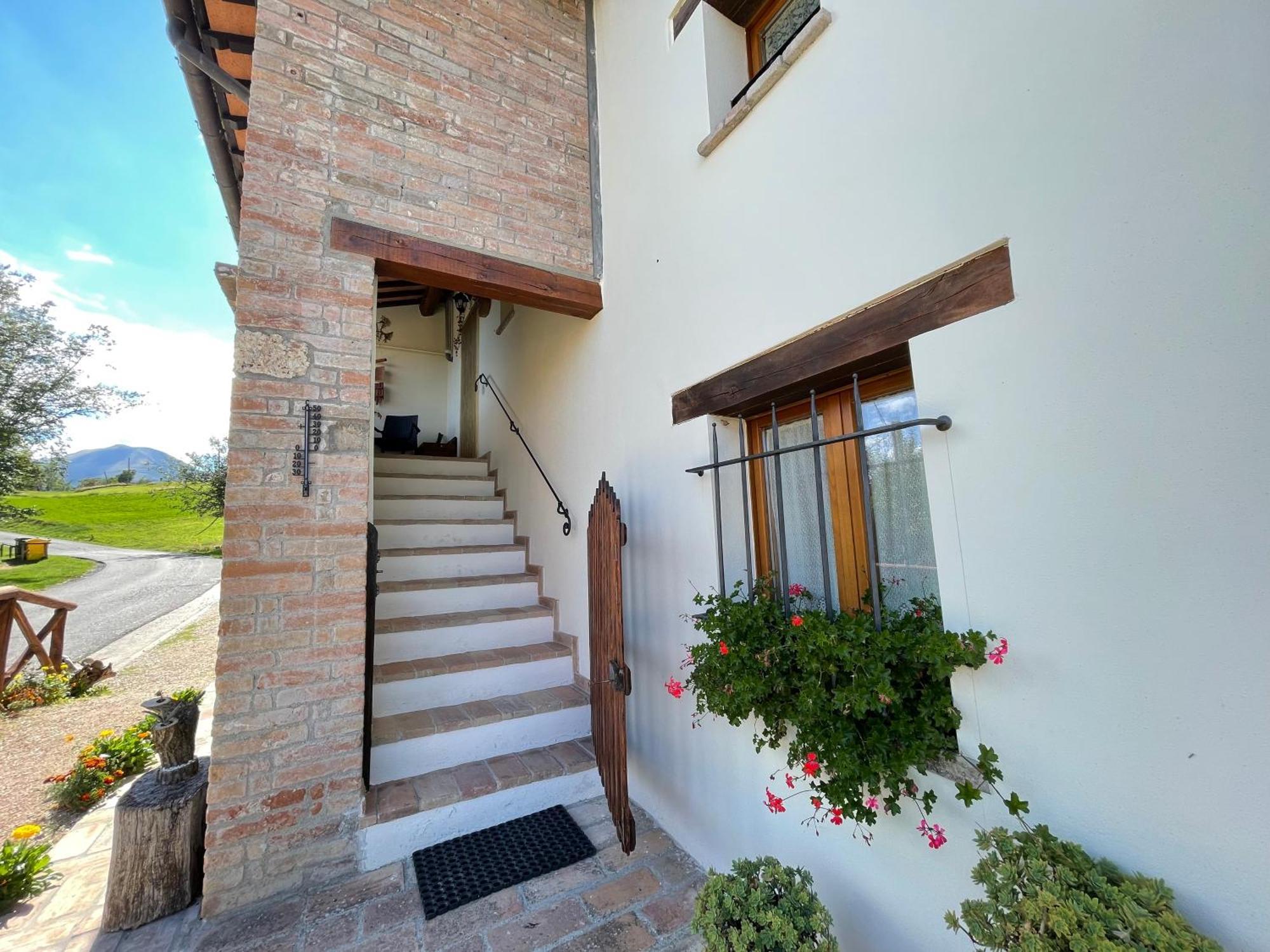 Agriturismo Le Castellare Montemonaco Kültér fotó